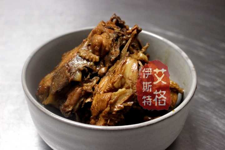 晚餐:简易卤鸡架