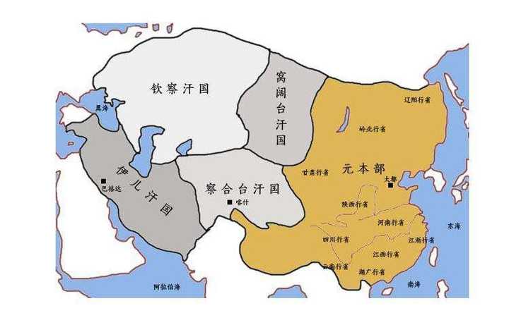 建立察合台汗国的蒙古人后来逐渐突厥化,融入到了吉尔吉斯人,哈萨克人