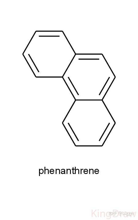 三个苯环独立连接在一起叫什么?