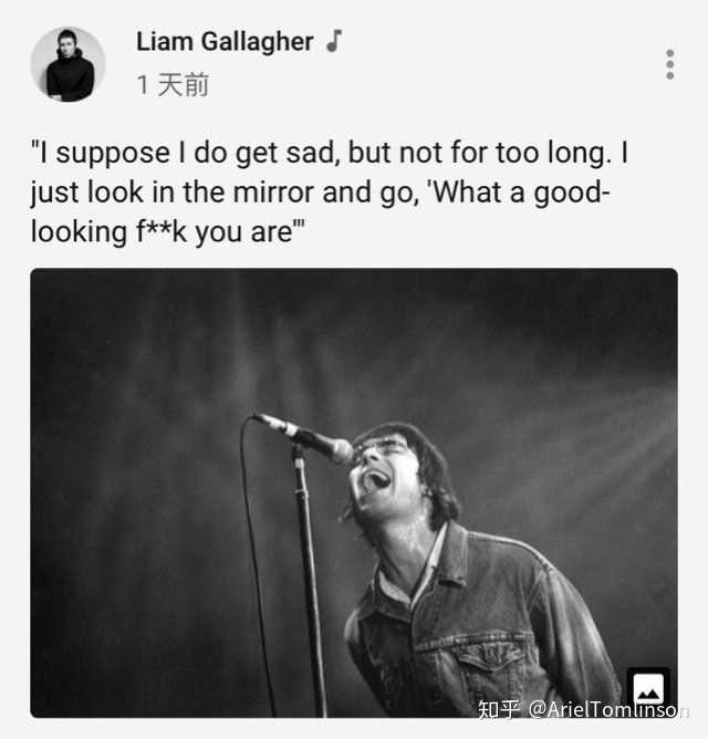 如何评价音乐人 liam gallagher?