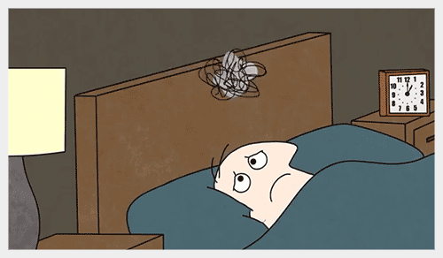 让你无精打采,心情烦躁,形成恶性循环.