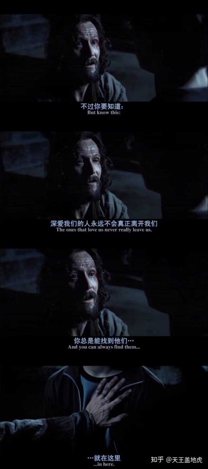 《哈利波特》电影和文章中有哪些哲理名言?(附上英文与说这句话的人)?