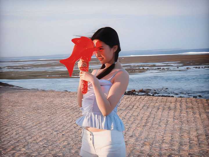 请问哪位大佬手里有刘亦菲的海滩图?