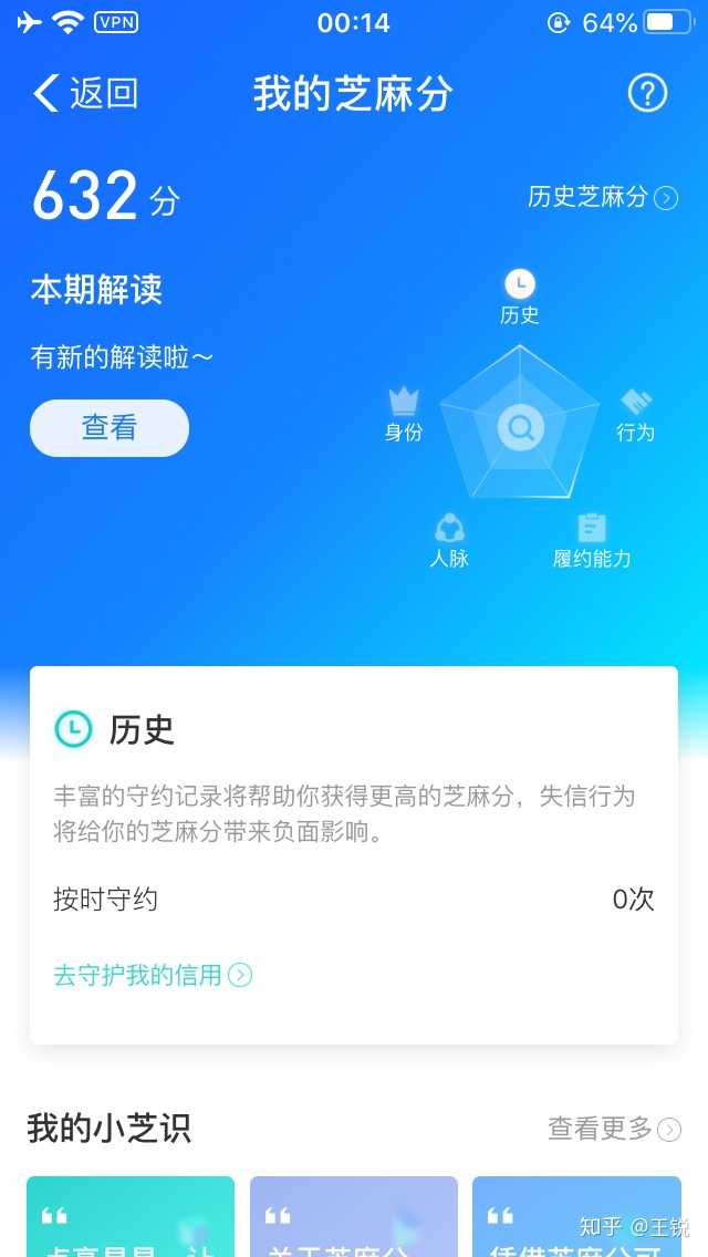 支付宝芝麻信用,大家起始信用分是多少呀?