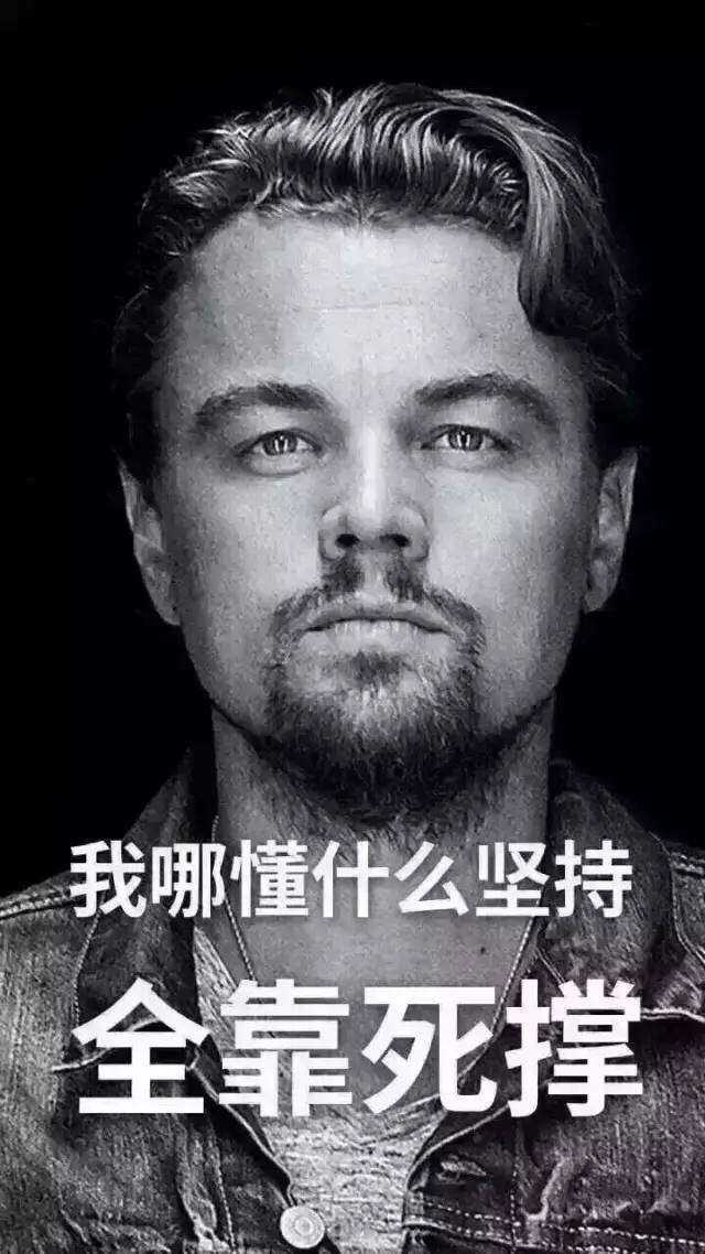 我哪懂什么坚持,全靠死撑