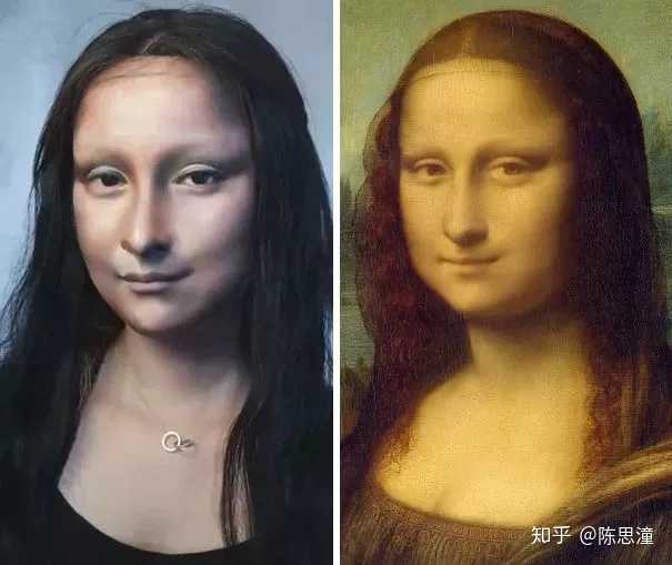 这是蒙娜丽莎 达芬奇的名画《抱貂女郎》