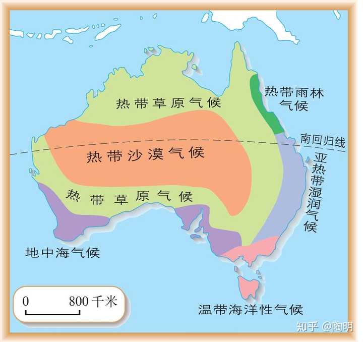 东澳大利亚暖流,西澳大利亚寒流.