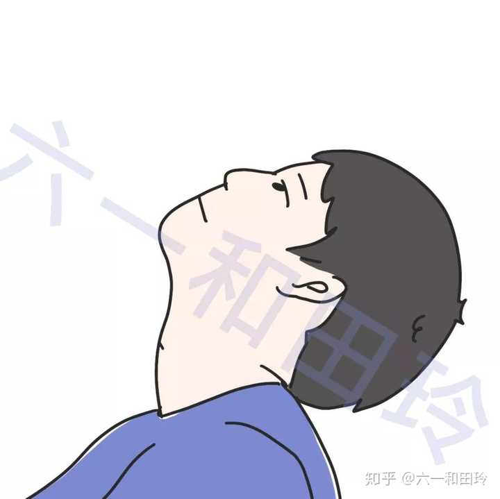 头来回后仰,来回10次,使颈部关节放松.