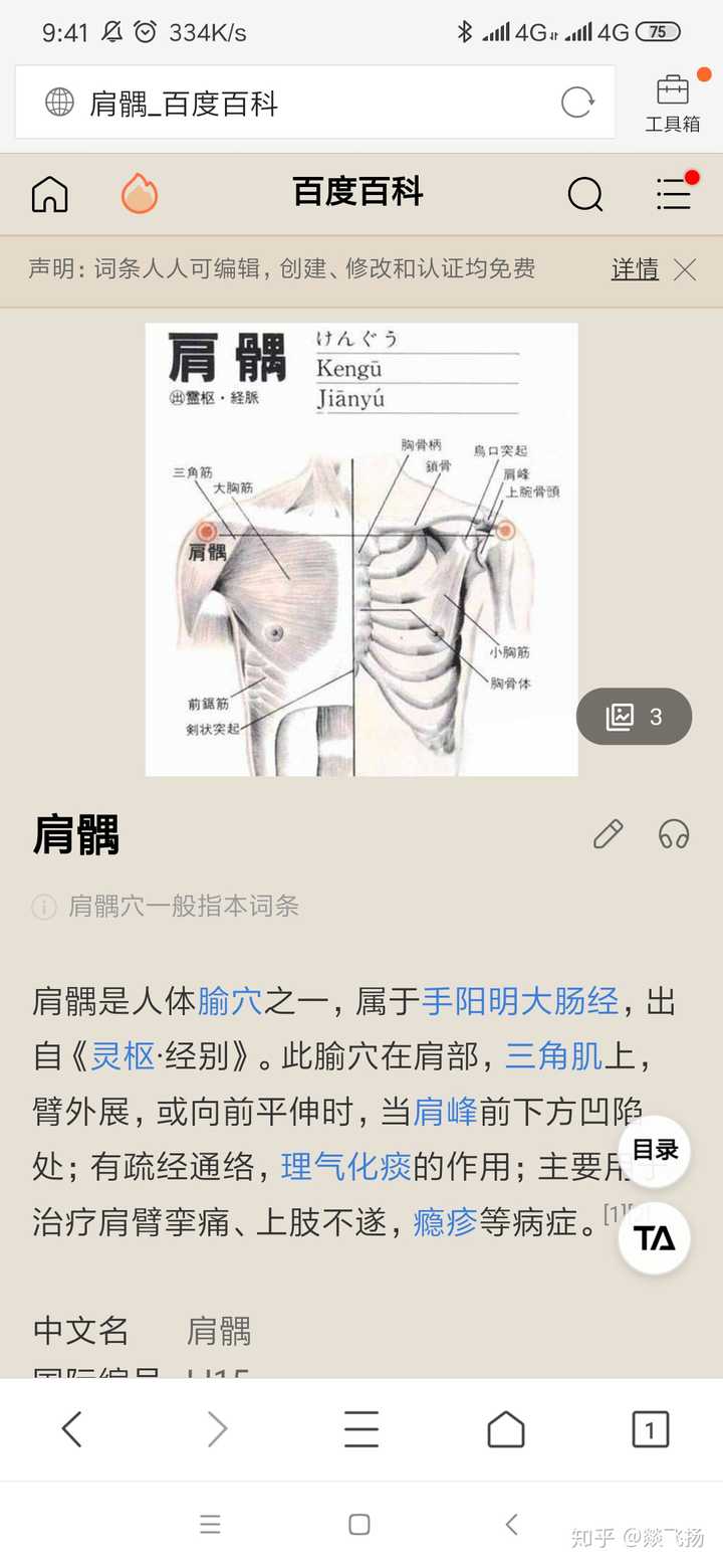 化外散人 2 人赞同了该回答 髃,yu,指肩的前部 展开阅读全文