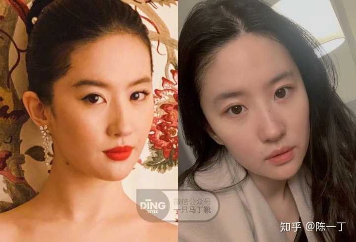 如果本身是瓜子脸,心形脸,在自拍镜头里上半张脸被拉宽,下巴变得更长