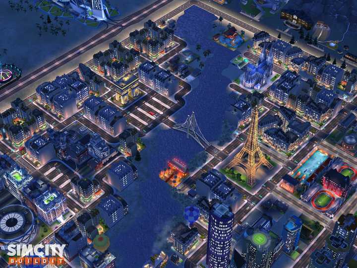 建筑师,规划师玩 simcity buildit(模拟城市建造)是种