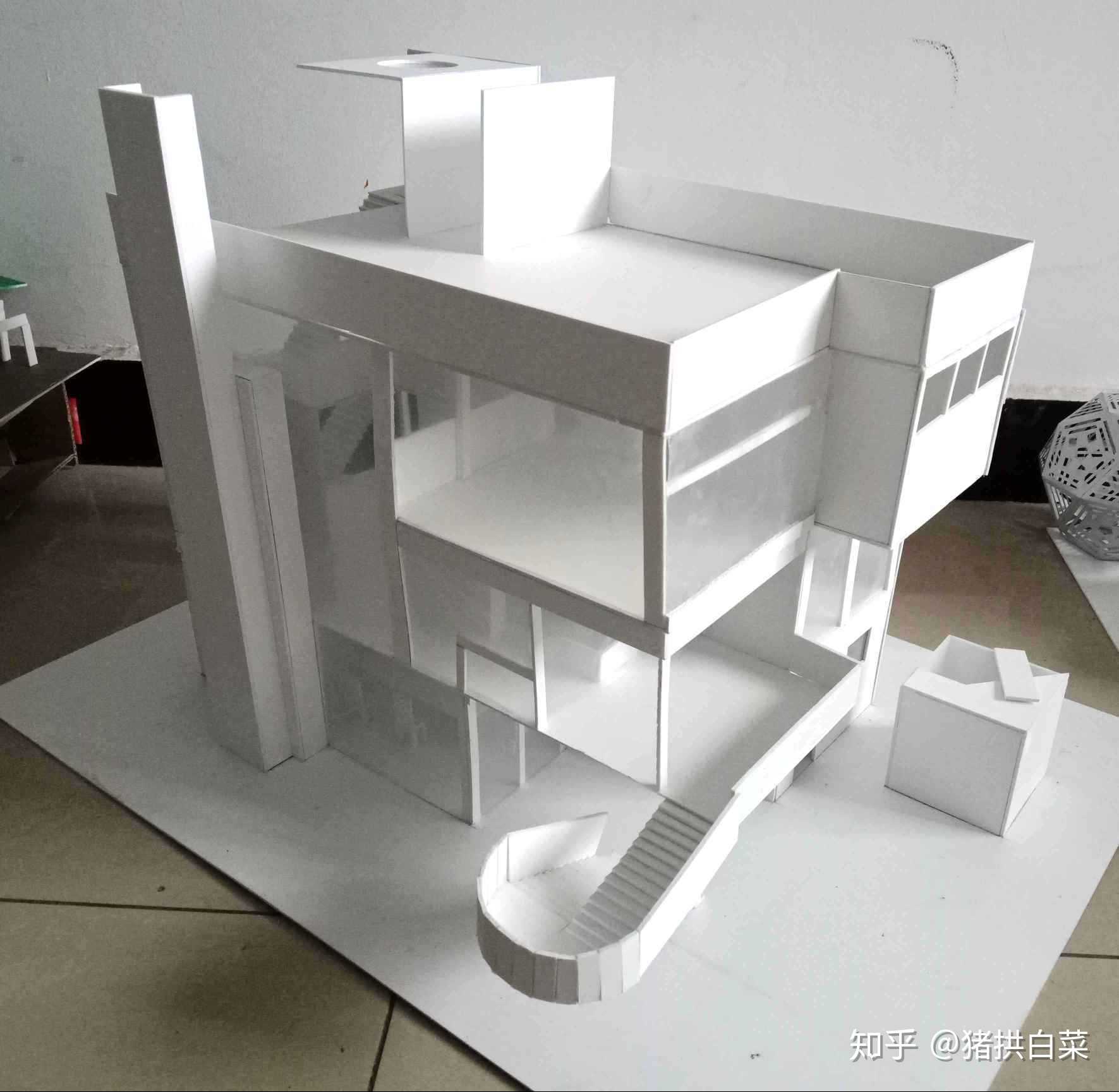 空间构成模型 史密斯住宅