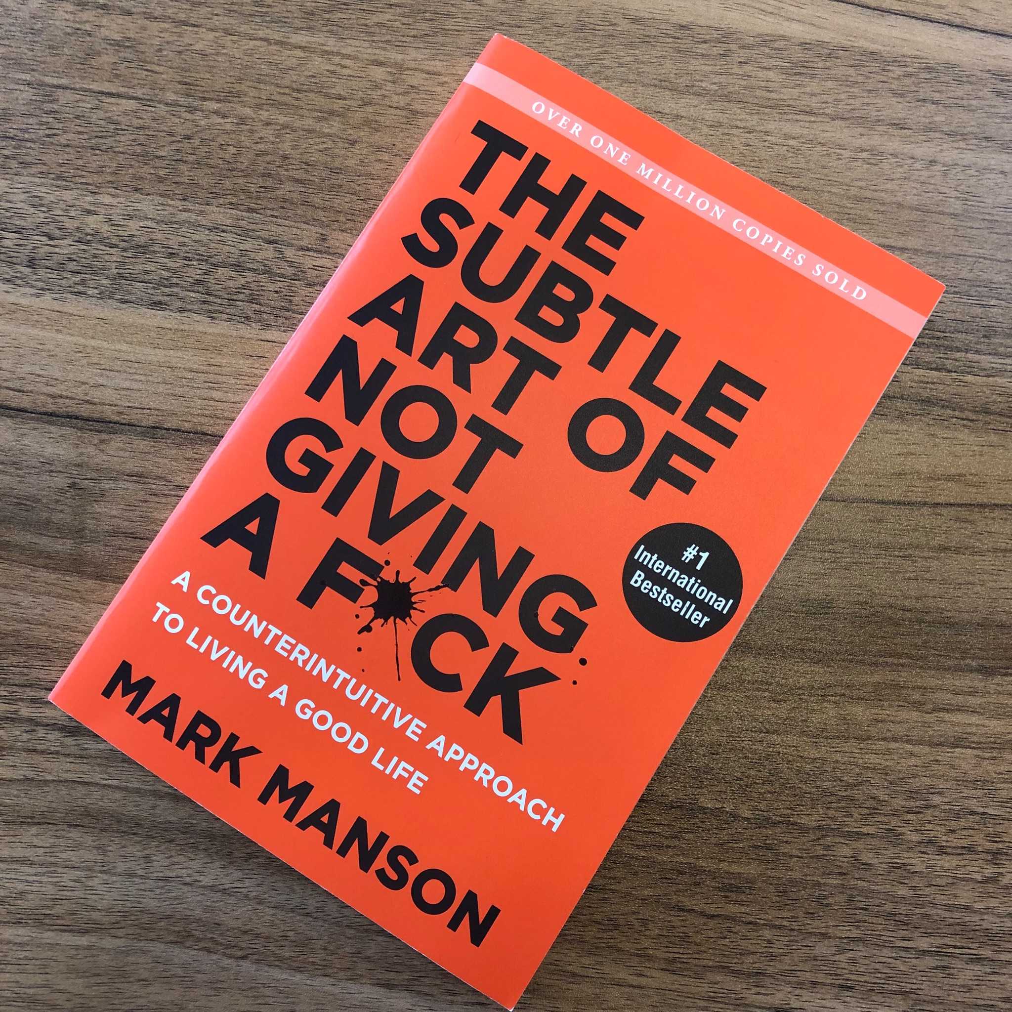 《the subtle art of not giving   fuck》  显示全部