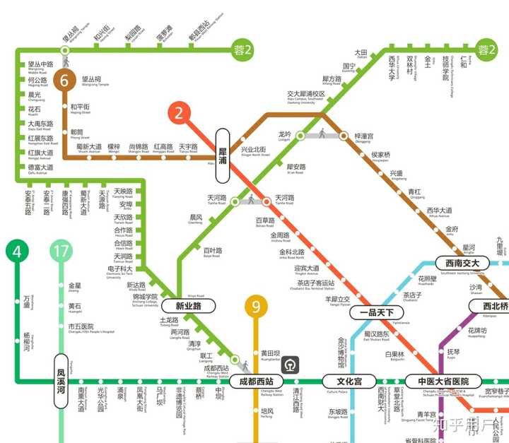 为什么成都地铁18号线要画两条平行线?