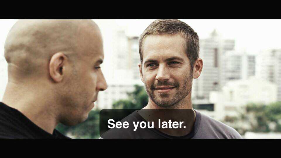 seeyoulater,seeyoutomorrow see you later. 晚点见.
