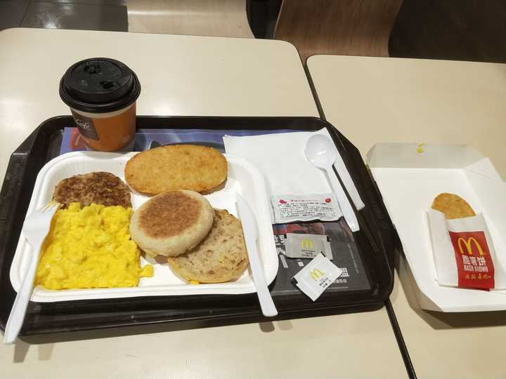 麦当劳早餐全餐的正确吃法是怎样的?