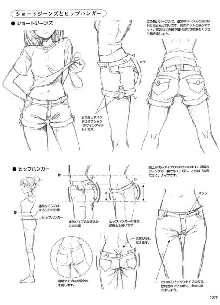 怎样画动漫人物的衣服?包括身体?