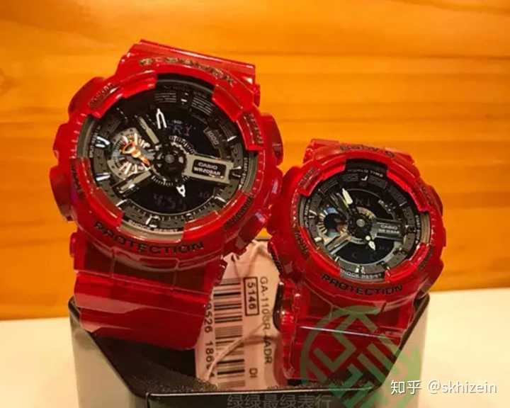 求大佬推荐casio g-shock系列红色的表,不在意价钱?