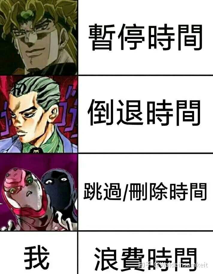 有那些jojo的奇妙表情包?