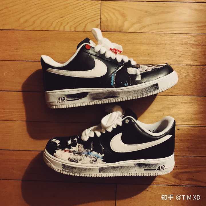 权志龙联名af1怎么刮?
