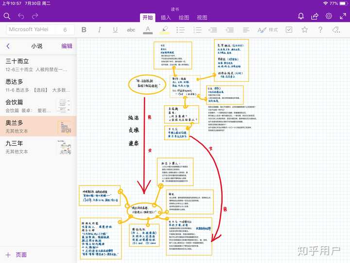 onenote 做出来的笔记颜值能有多高?