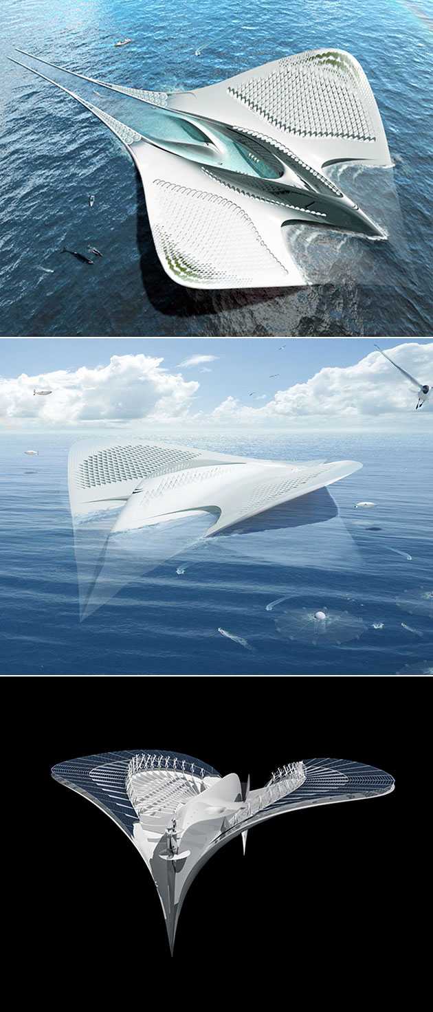 有没有什么科幻作品里的飞船是流线型的?