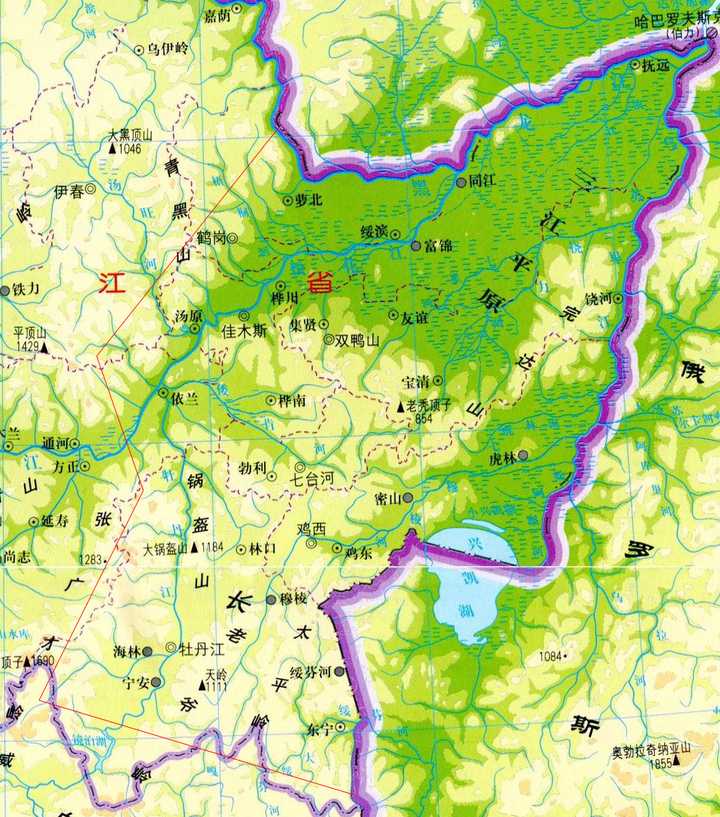 本地区包括佳木斯,双鸭山,七台河,鸡西,牡丹江等城市,看似城市较多