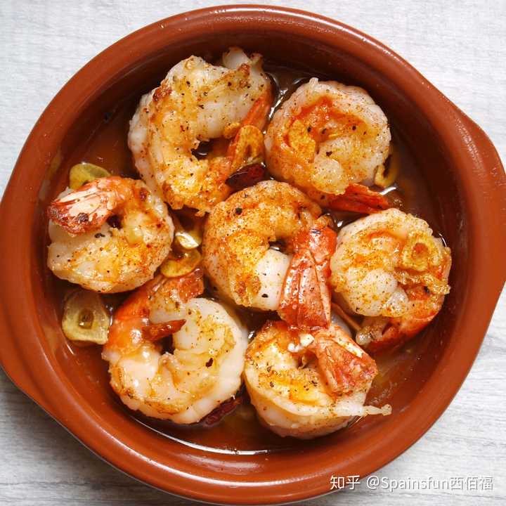 蒜蓉虾 gambas al ajillo