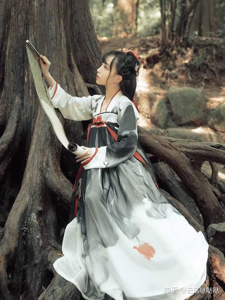 有哪些黑红系的汉服?(我个人喜欢潇洒一些的.)?