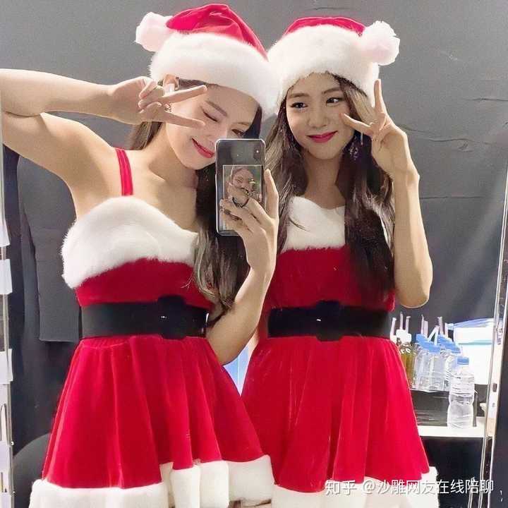 所以我选blackpink! 门面金智秀jisoo black velvet冲鸭!