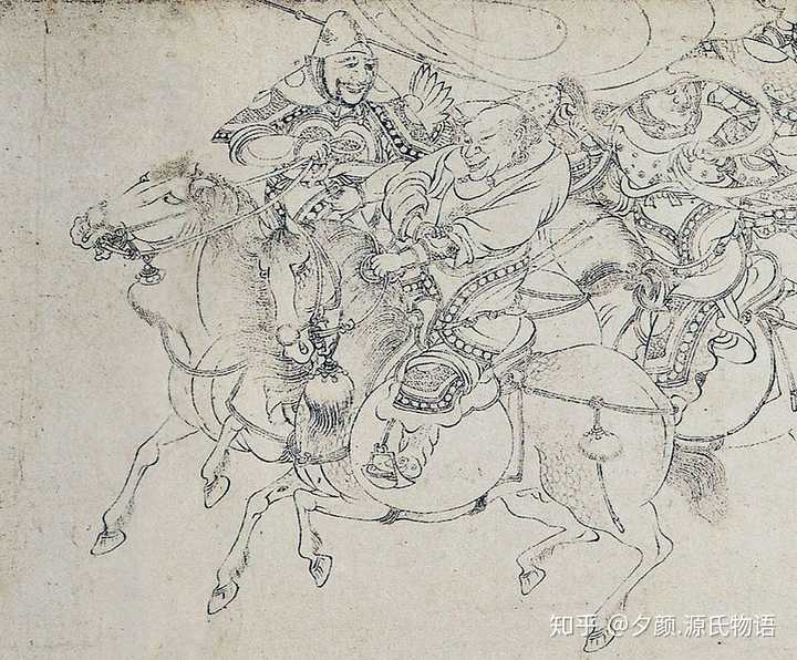 铁勒部众 《郭子仪免胄图卷》