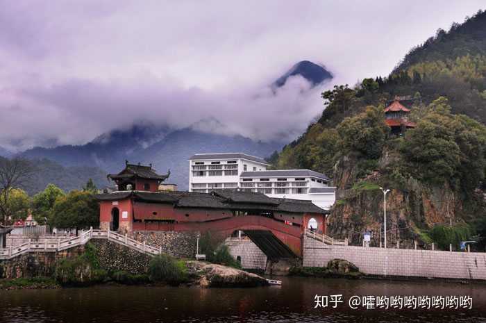 还是咏归桥!来自庆元论坛菇乡色鸟,大雨过后的咏归桥