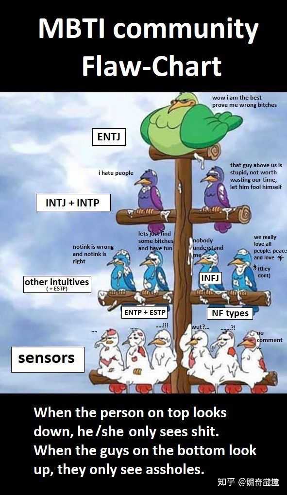 有没有mbti相关的有趣梗图?