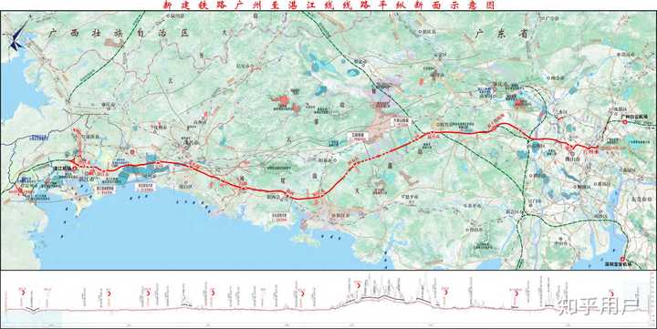广湛高铁最新线路图有吗?