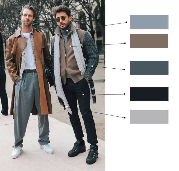 男生穿衣服怎么搭配颜色比较合适?