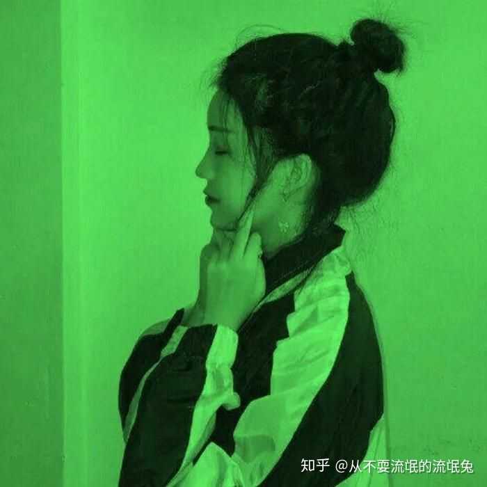 有没有女生绿色系头像?