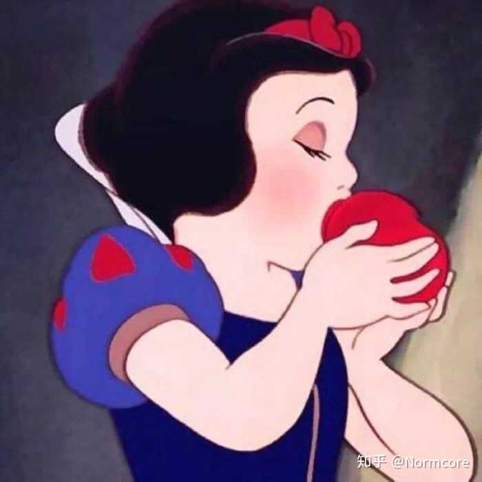 白雪公主  吃苹果