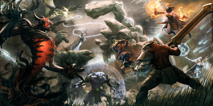 一些dota2载入画面 每个人刀塔2文件资源里都有一套,只是大家没有发现