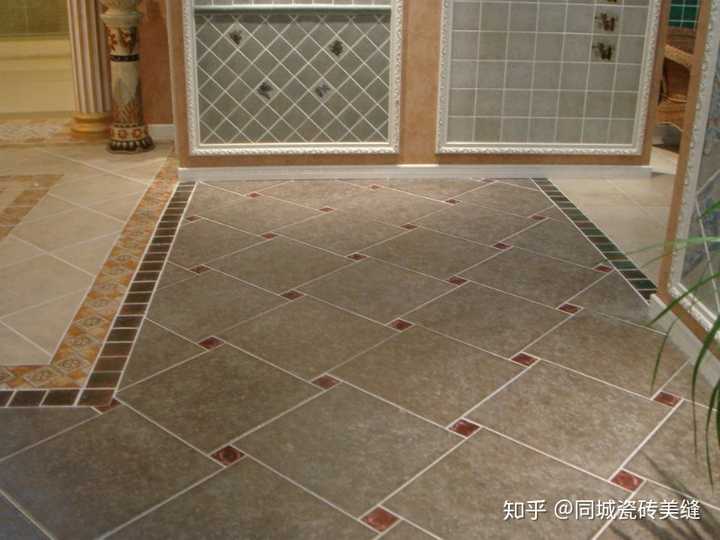 浅色泛黄的瓷砖配什么颜色美缝剂