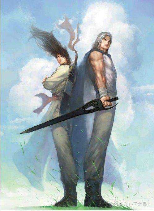 求古装动漫男图片,要手持黑色的剑,谢谢?