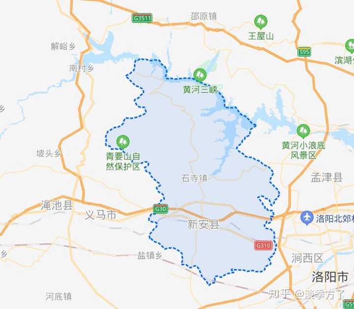 河南的新安县与安徽省是什么关系两者的行政地图真像是巧合吗