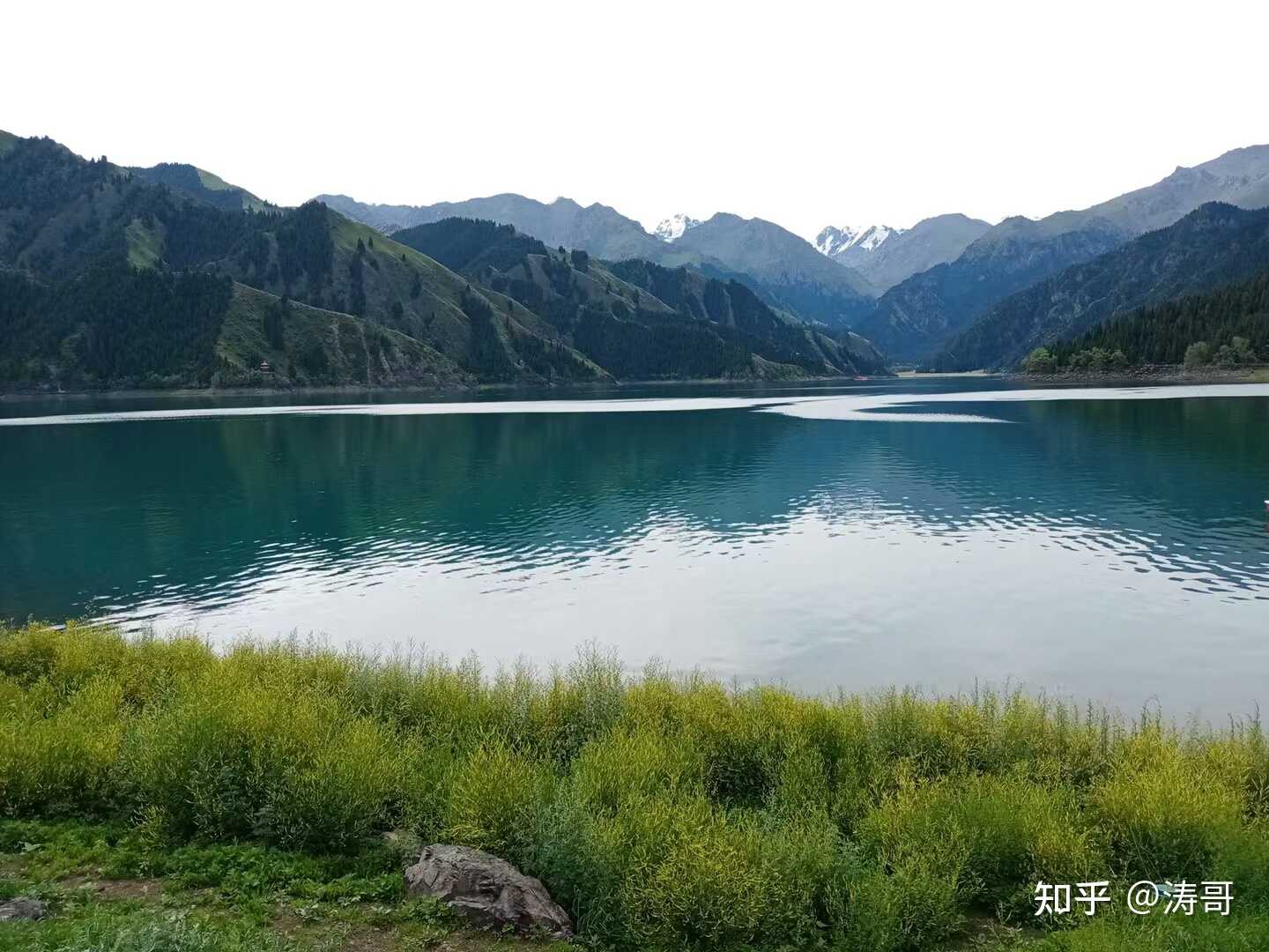 打卡天山天池景区