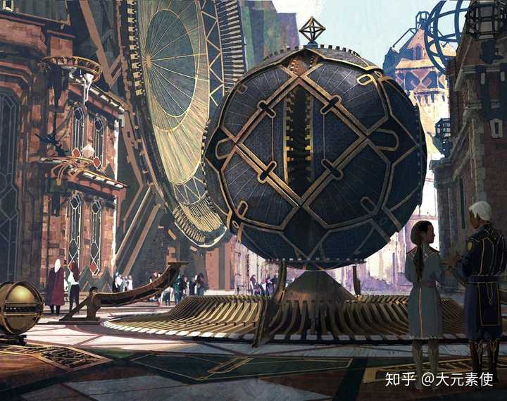 动漫游戏或者科幻片里出现过的哪些建筑最令人震撼