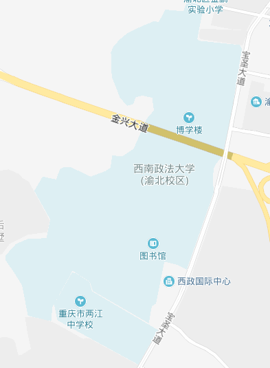 西南政法大学在哪?