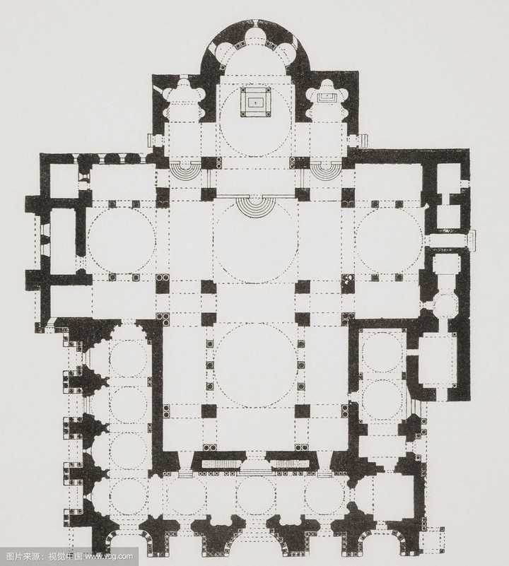 圣马可大教堂平面图