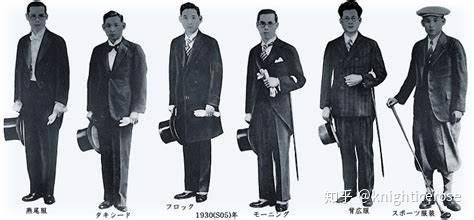 1930年男性流行发型与着装