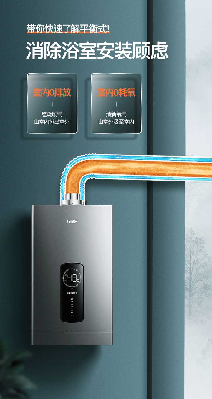 为什么平衡式燃气热水器很少?