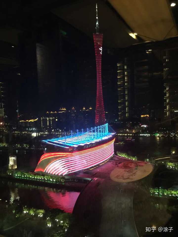 这是在空中一号拍的,广州塔=东方明珠.这个地段的江景房也就七八万.