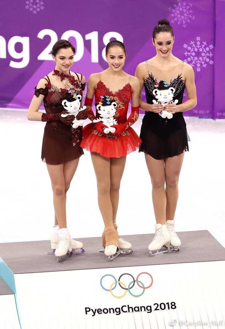 私心喜欢平昌奥运会女单项目的三位奖牌获得者 alina zagitova杂技娃