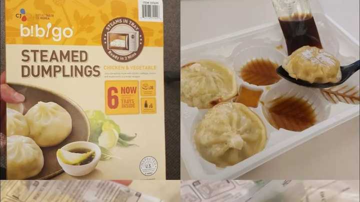 steamed dumplings